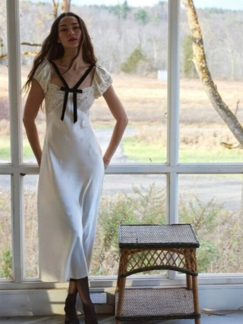 Doen Rare Sabrina Silk Dress